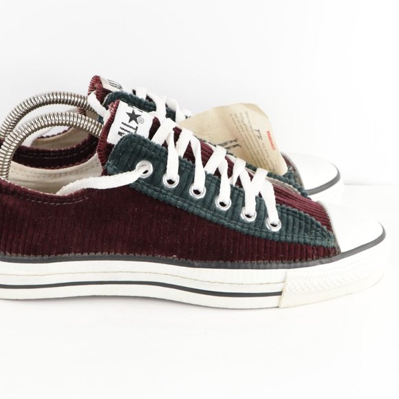 New Vintage 90s Converse Corduroy Shoes USA Made - Picture 3 of 8